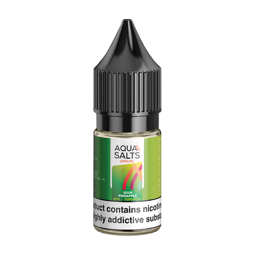 aqua salts sour pineapple 10mg