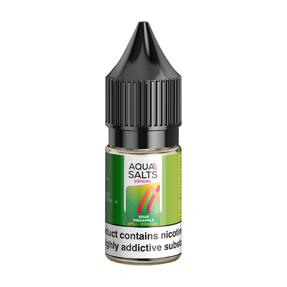 Sour Pineapple Nic Salt by Aqua Salts 10ml