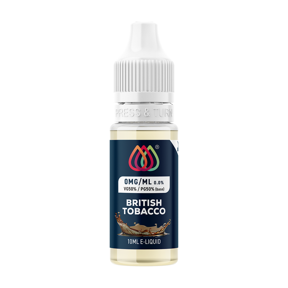 aquavape british tobacco 0mg