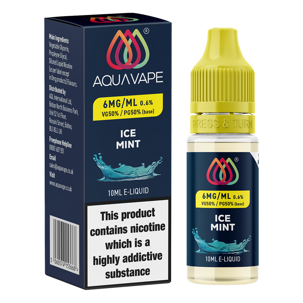 Ice Mint by Aquavape | Freebase E-Liquid Vapemate Ice Mint by Aquavape | Freebase E-Liquid Vapemate