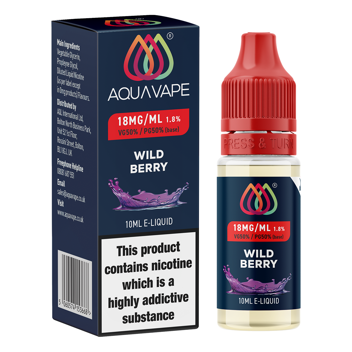 Wild Berry E-Liquid by Aquavape | Freebase E-Liquid Vapemate Wild Berry E-Liquid by Aquavape | Freebase E-Liquid Vapemate