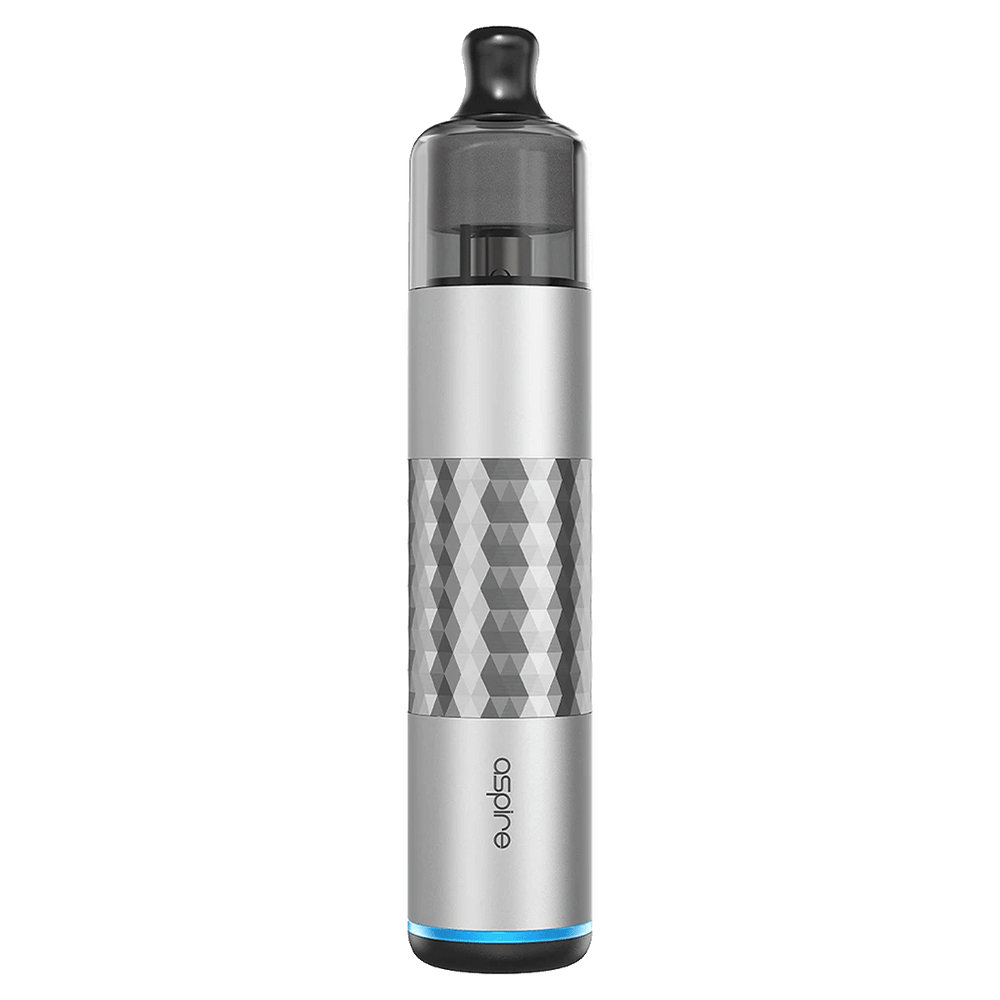 Aspire Flexus Stik Pod Vape Kit - Silver Diamond Knurling
