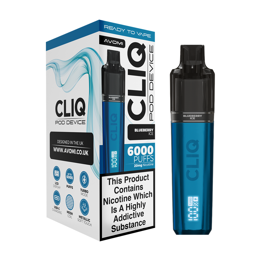 Avomi Cliq 6000 Puff Vape Kit – Vapemate