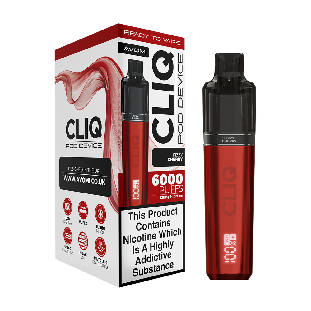 Avomi Cliq 6000 Puff Vape Kit – Vapemate
