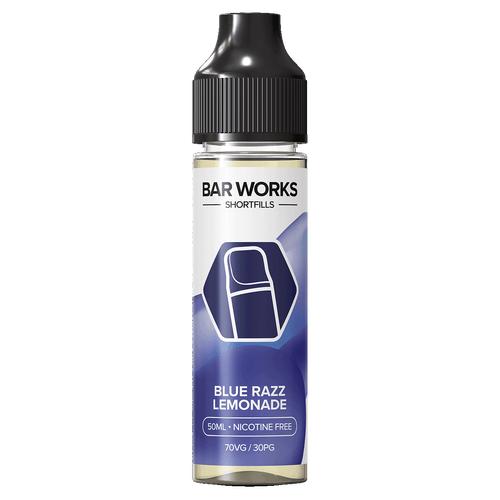 Blue Razz Lemonade Shortfill by Bar Works - 50ml