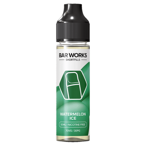 Watermelon Ice Shortfill by Bar Works - 50ml