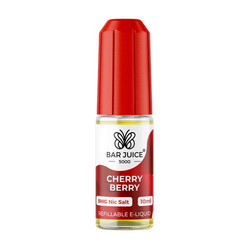 Bar juice 5000 nic salt cherry berry 5mg