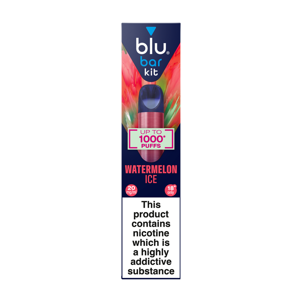 Blu Bar Vape Kit watermelon ice