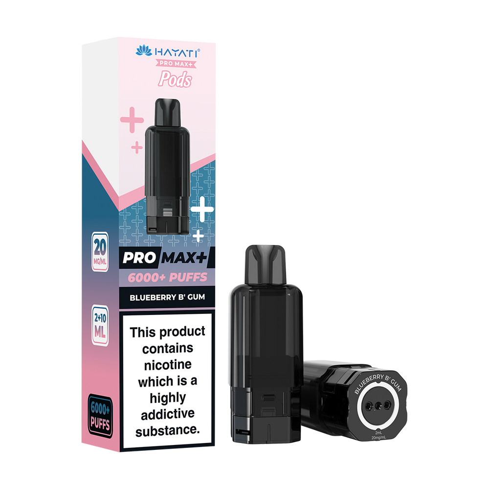 blueberry b gum hayati pro max plus pods 6000
