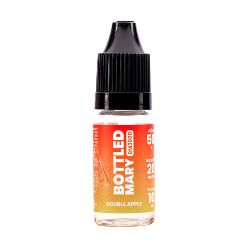 bottled mary bm3000 double apple nic salt