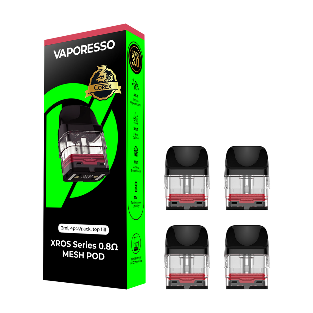 Vaporesso Xros Corex 3.0 Pods (Pack of 4) - 0.8ohm