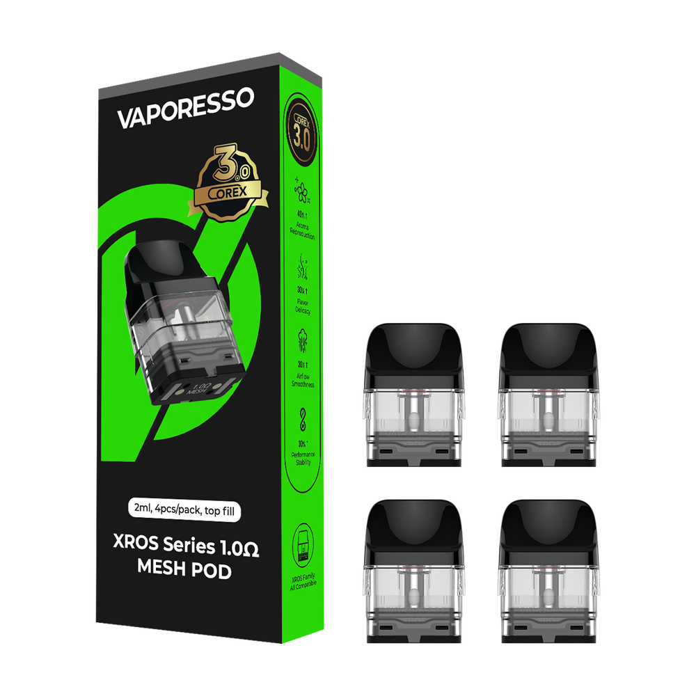 Vaporesso Xros Corex 3.0 Pods (Pack of 4) - 1.0ohm
