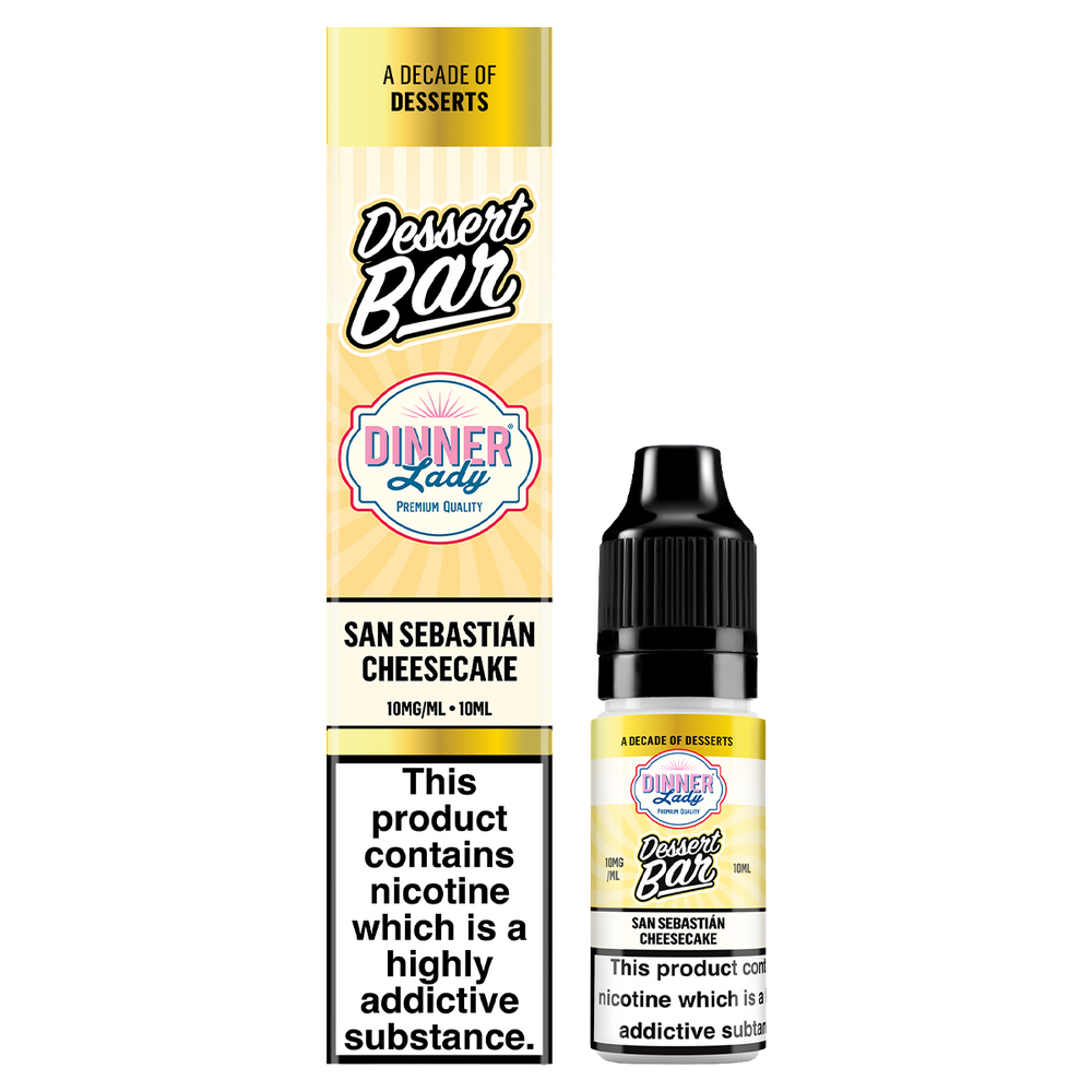 dinner lady bar salts desserts san sebastian cheesecake 10ml