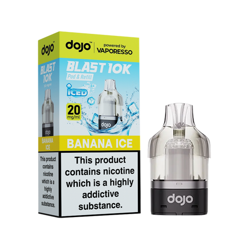 dojo blast 10k refill banana ice