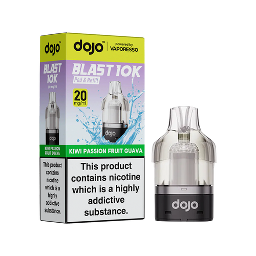 dojo blast 10k refill kiwi passion fruit guava
