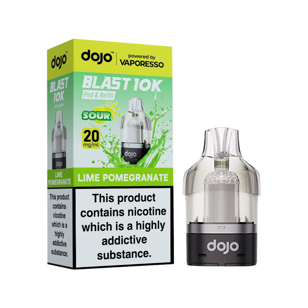 dojo blast 10k refill lime pomegranate