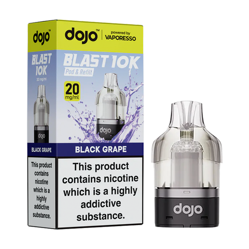 dojo blast 10k refill black grape