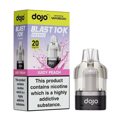 dojo blast 10k refill juicy peach