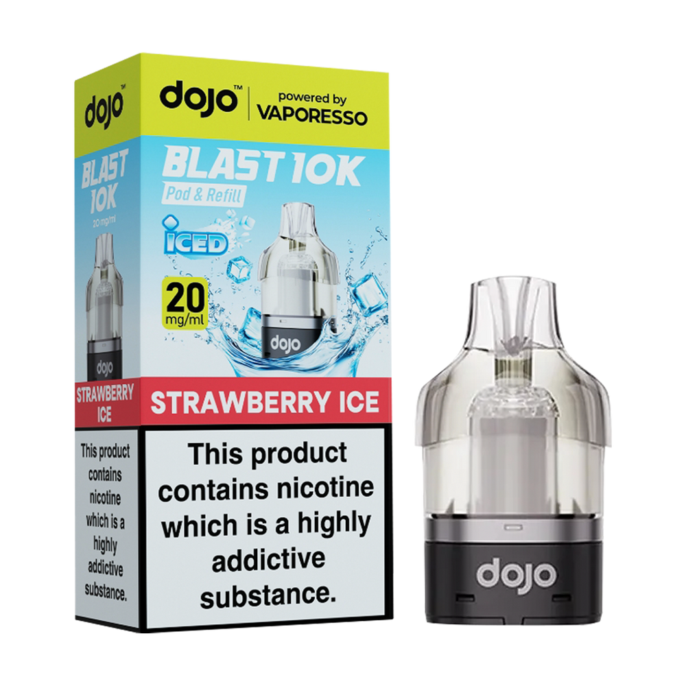 dojo blast 10k refill strawberry ice