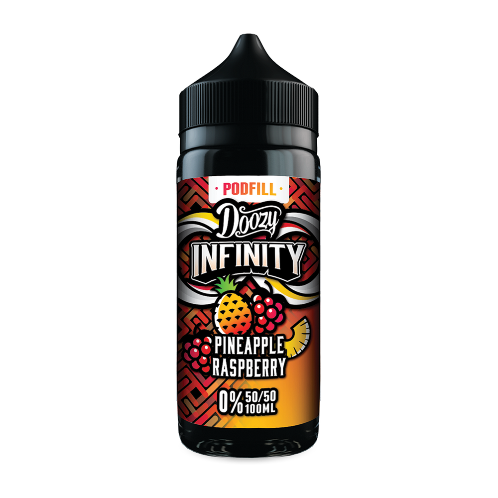 Pineapple Raspberry 50/50 100ml by Doozy Infinity