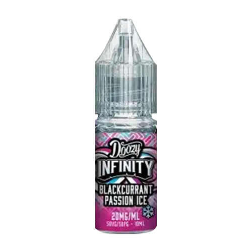doozy infinity nic salts blackcurrant passion ice