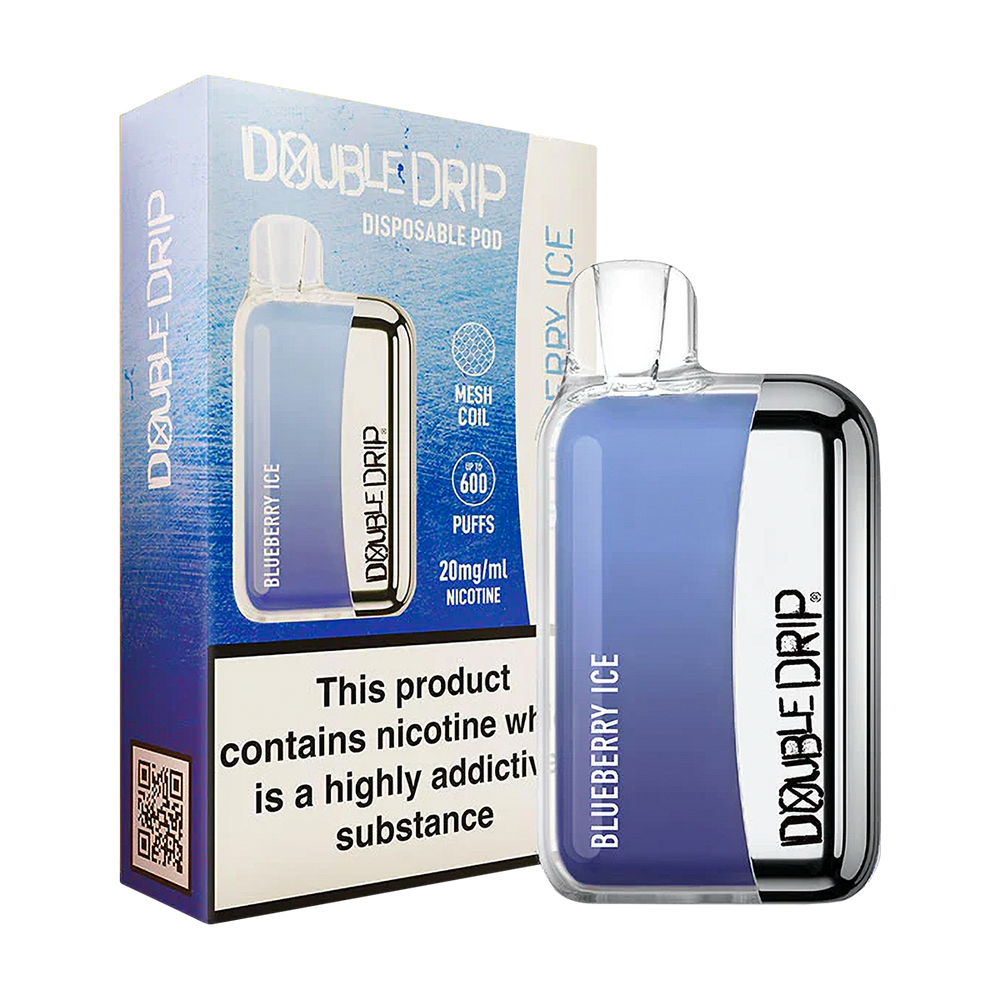 Blueberry Ice Double Drip Disposable Vape