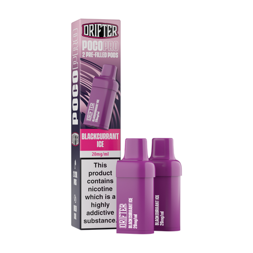 drifter poco pro refill blackcurrant ice