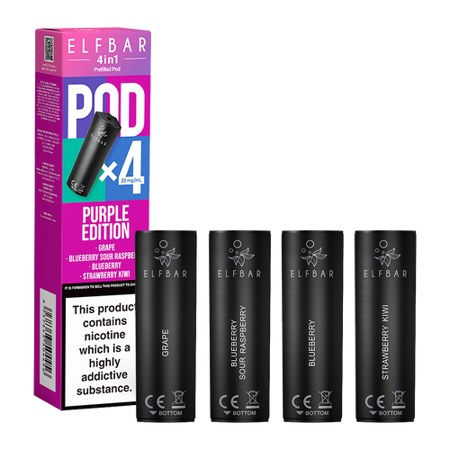 Summer Edition Elfbar 4in1 Pods | 3 Pods For 21 Vapemate Summer Edition Elfbar 4in1 Pods | 3 Pods For 21 Vapemate