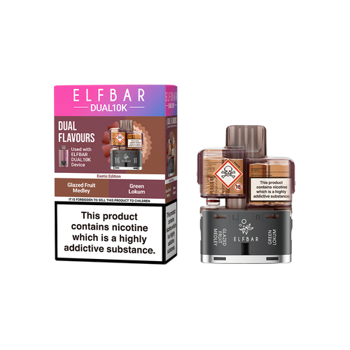 elf bar dual 10k refill exotic edition