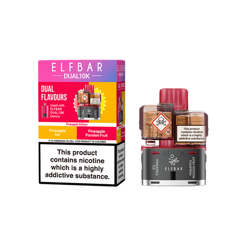 elf bar dual 10k refill pineapple edition