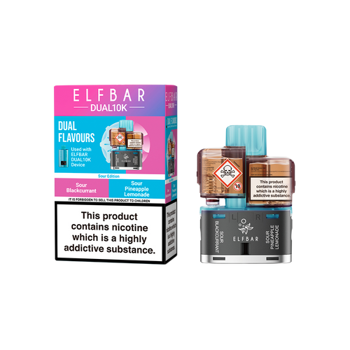 elf bar dual 10k refill sour edition