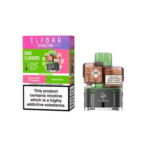 elf bar dual 10k refill watermelon edition