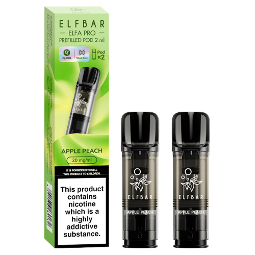 Apple Peach Elf Bar Elfa Pro Pods