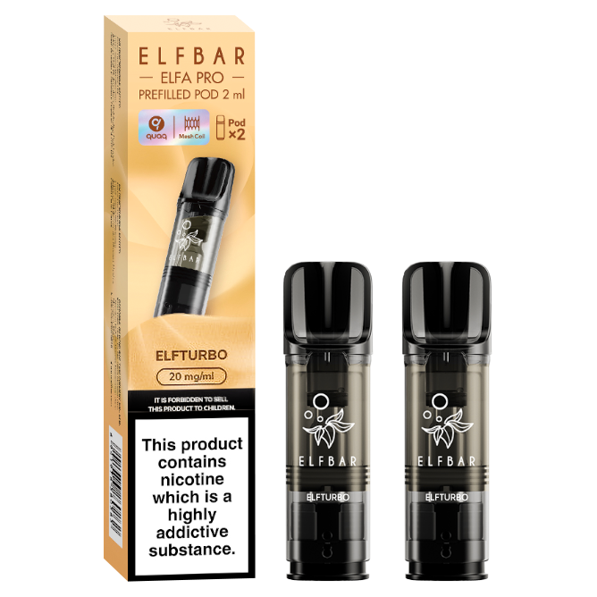 Elfturbo Elf Bar Elfa Pro Pods | QUAQ Mesh Coil | Vapemate
