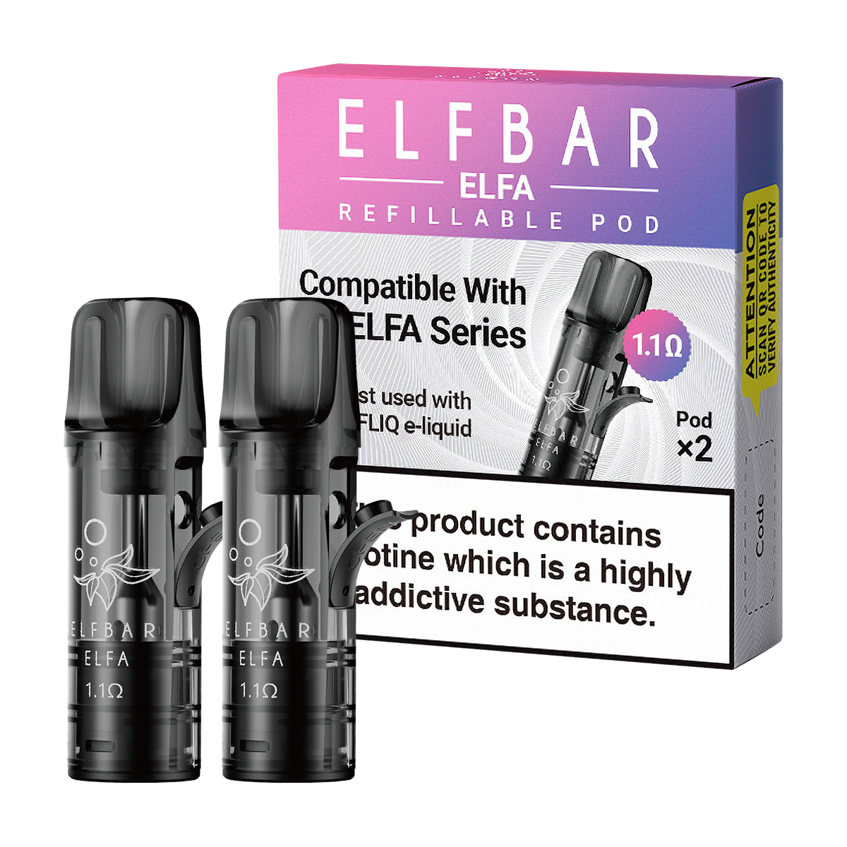 Elf Bar Elfa Refillable Pods | UK Vaping | Elf Bar Vapes Vapemate Elf Bar Elfa Refillable Pods | UK Vaping | Elf Bar Vapes Vapemate