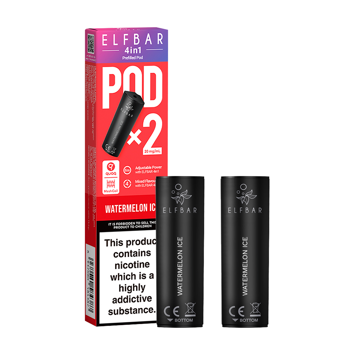 Elfbar 4in1 Vape Kit | Shop 3 Pre-Filled Pods For 12  Vapemate