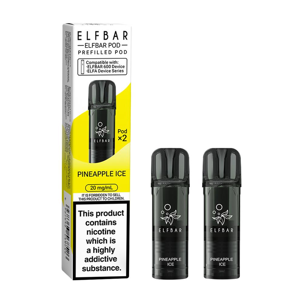 elfbar 600 pods pineapple ice