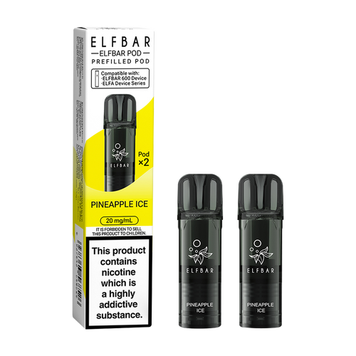 elfbar 600 pods pineapple ice
