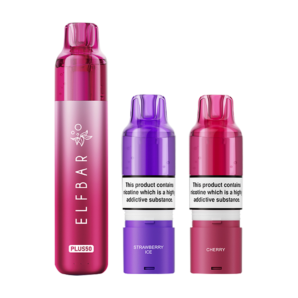 elfbar plus 50 kit red edition