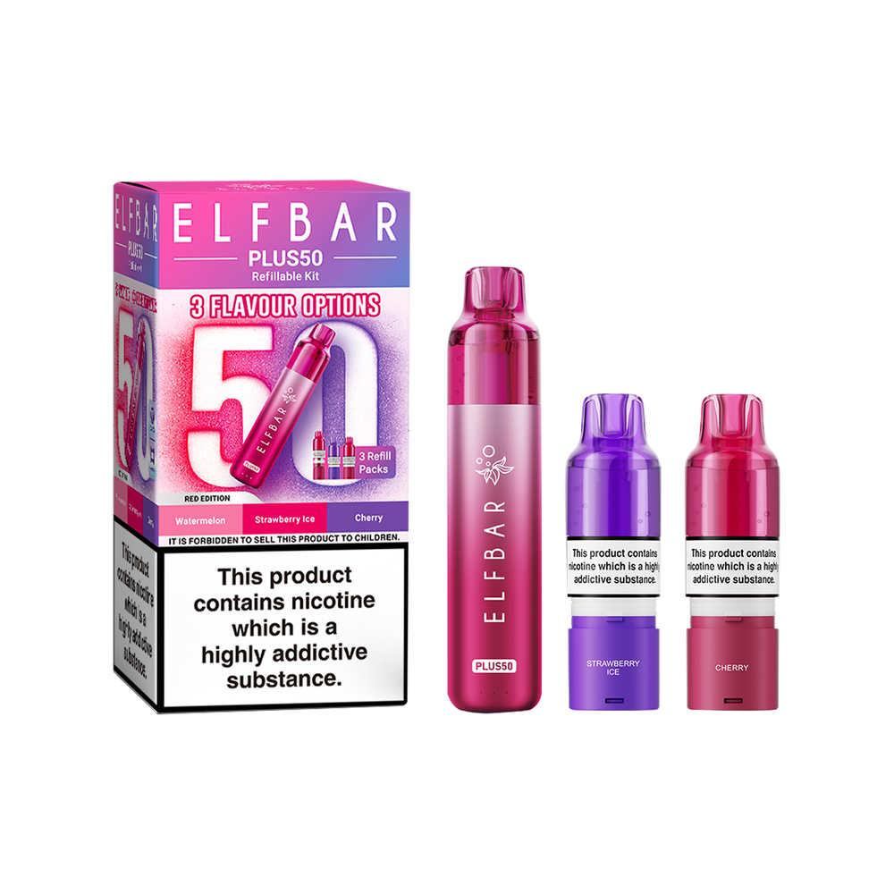 ElfBar Plus 50 Kit red edition