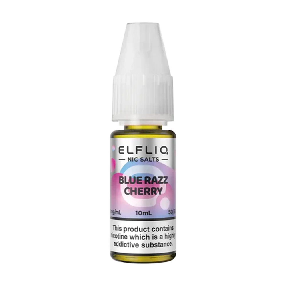 elfbar elfliq nic salts blue razz cherry