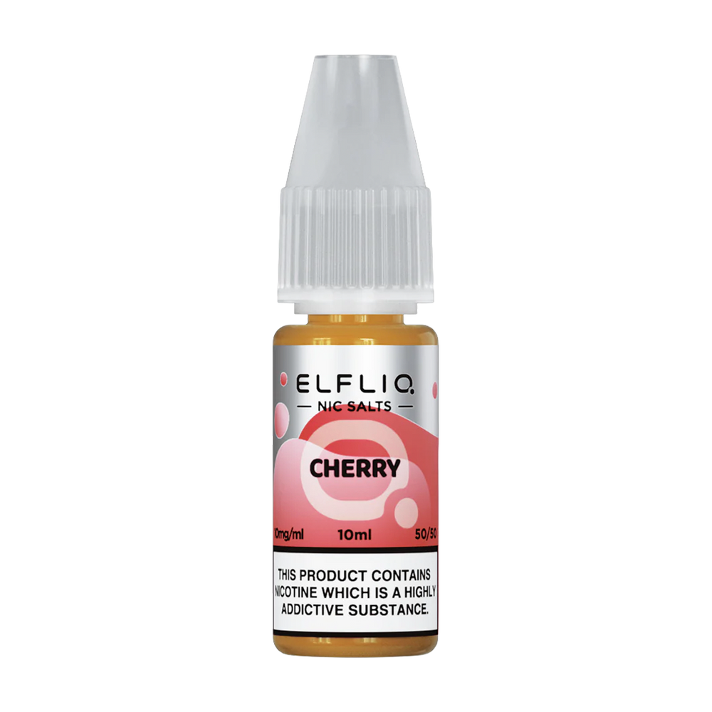 elfliq by elfbar nic salts 10ml cherry