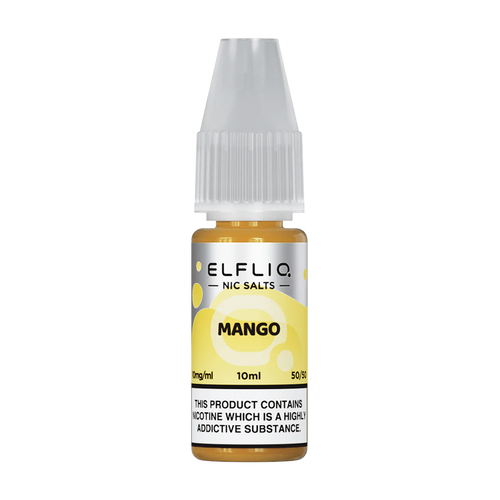 elfliq by elfbar nic salts 10ml mango