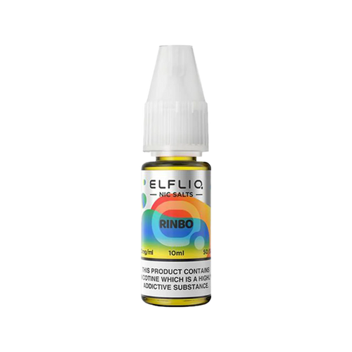 elfliq by elfbar nic salts 10ml rinbo