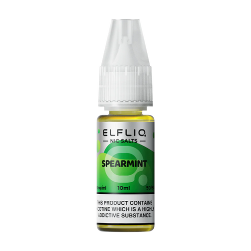 elfliq by elfbar nic salts 10ml spearmint