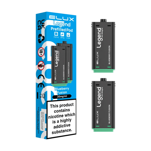 Blueberry Fusion Elux Legend 1500 Pods
Success
