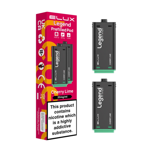 Cherry Lime Elux Legend 1500 Pods
