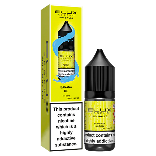 Banana Ice Nic Salt by Elux 10ml