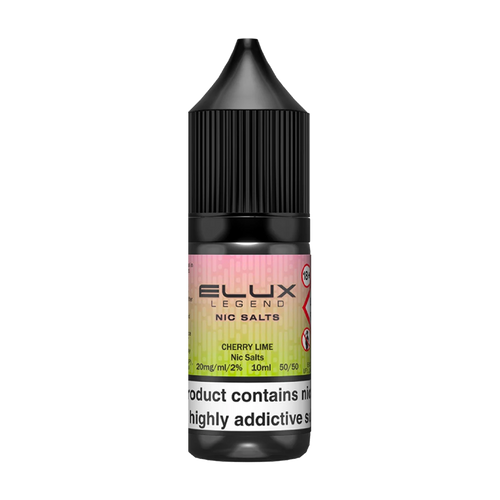 elux legend nic salts cherry lime 10ml