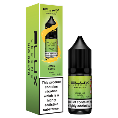 Lemon and Lime Nic Salt by Elux 10ml